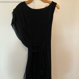 Party holiday Lovely asymetrical jersey cocktail dress